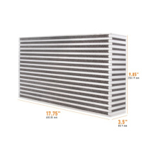 Universal Luft-Till-Luft Race-Intercooler Cellpaket 17.75'' x 9.85'' x 3.50'' Mishimoto